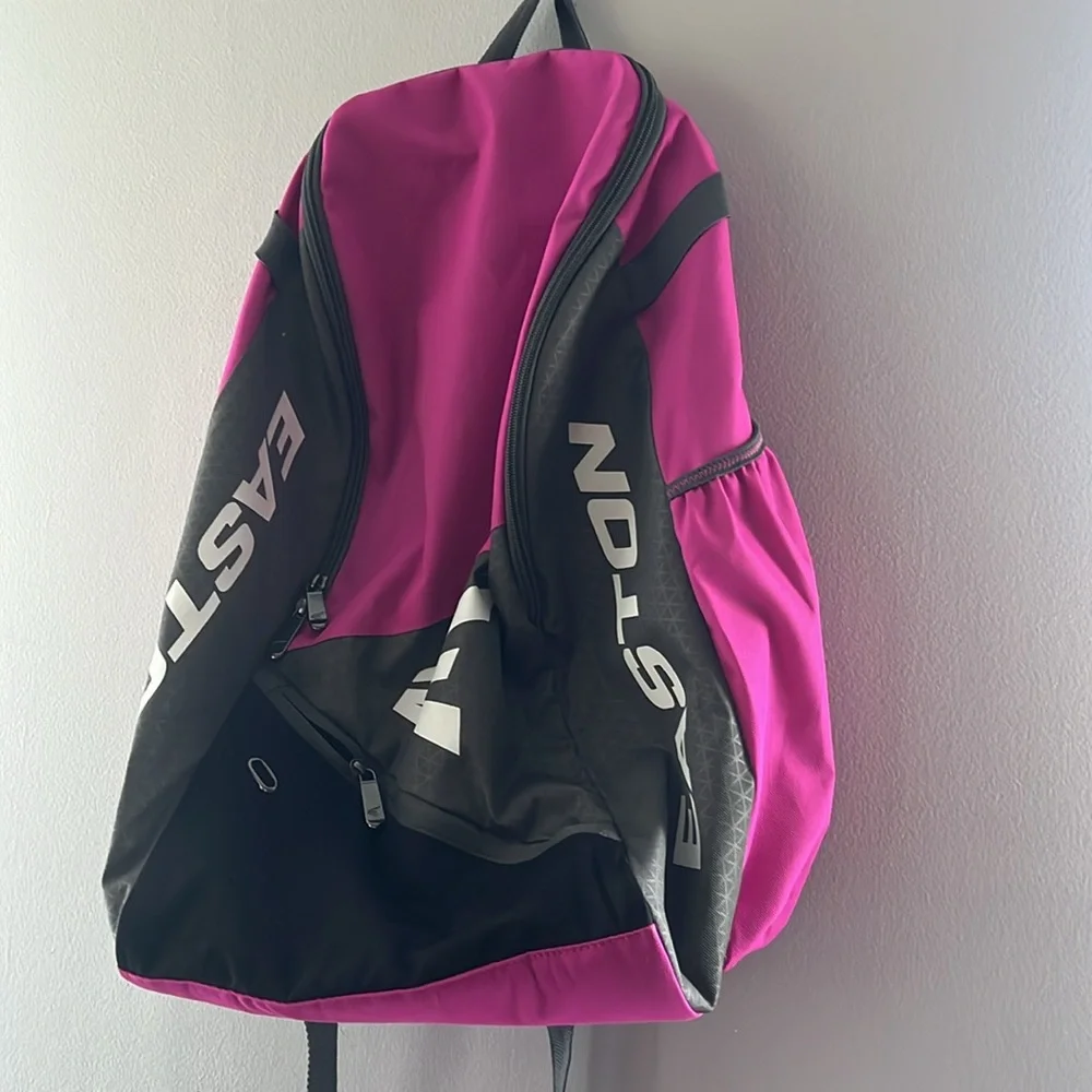 Easton Game Ready backpack.
Pink - Picture 4 of 4